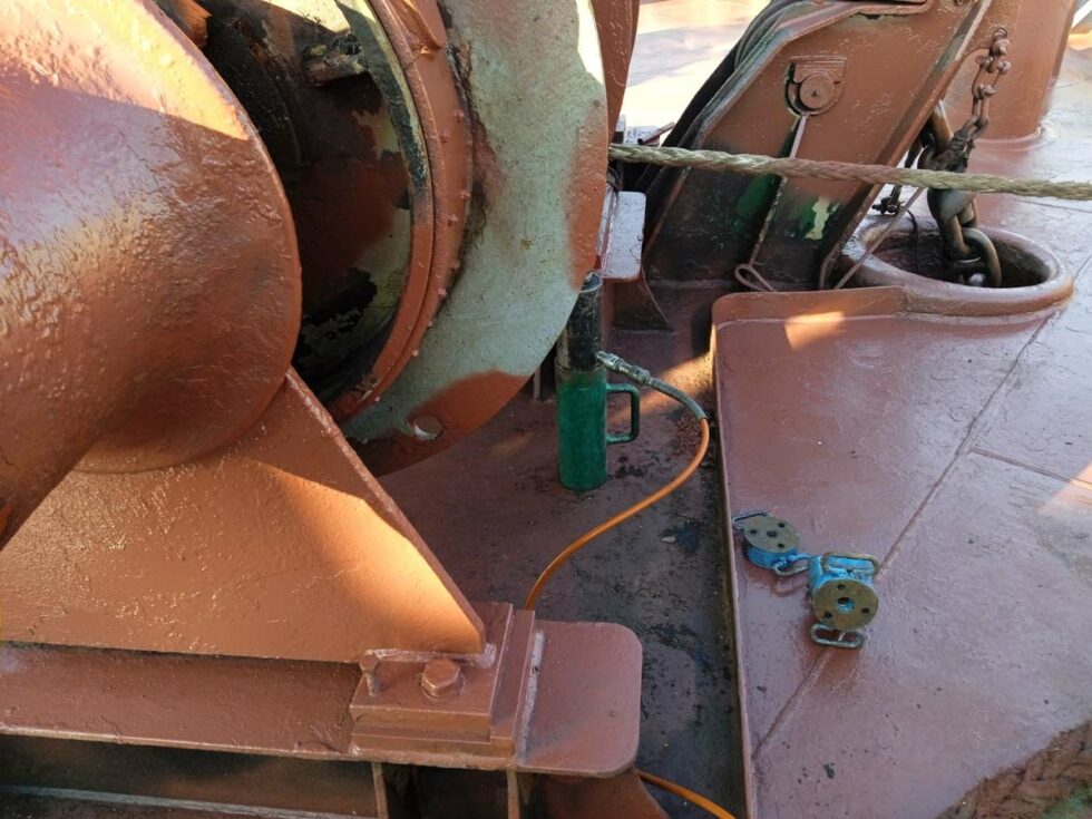 Brake Hold Capacity test of Mooring Winches Navaltech